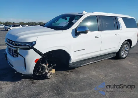 2023 Chevrolet Suburban 4Wd Premier z USA, uszkodzony, nr VIN 1GNSKFKD1PR453336